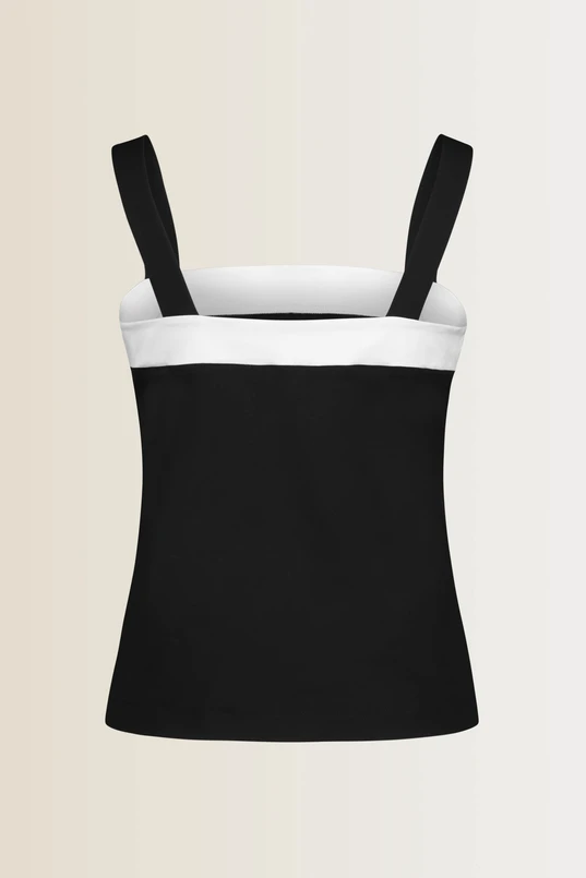 Top met contrastbies