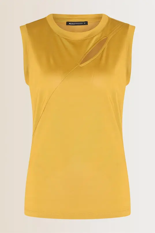 Top met cut-out detail