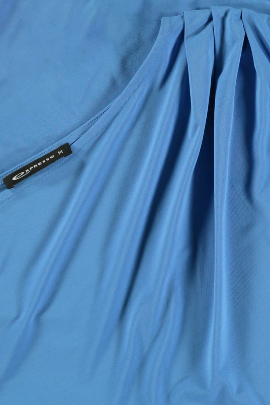 Top met draperie