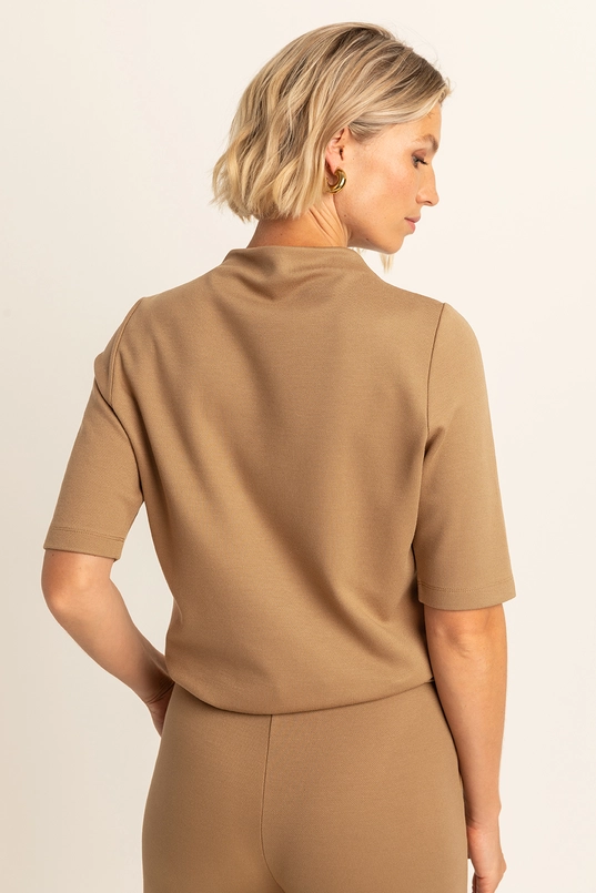 Top met mockneck