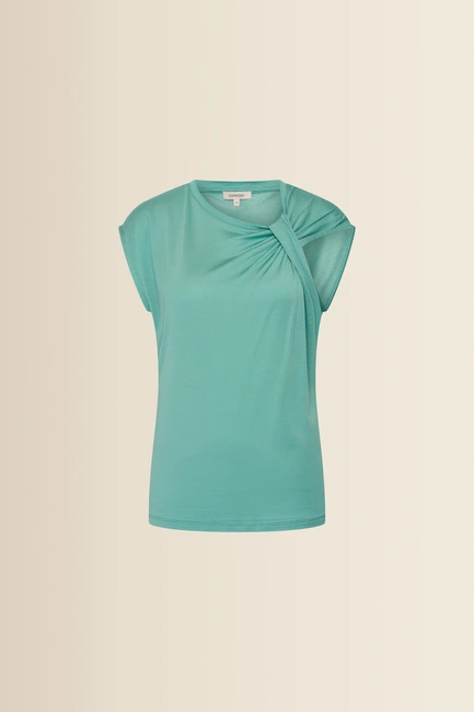 Top met plooidetail