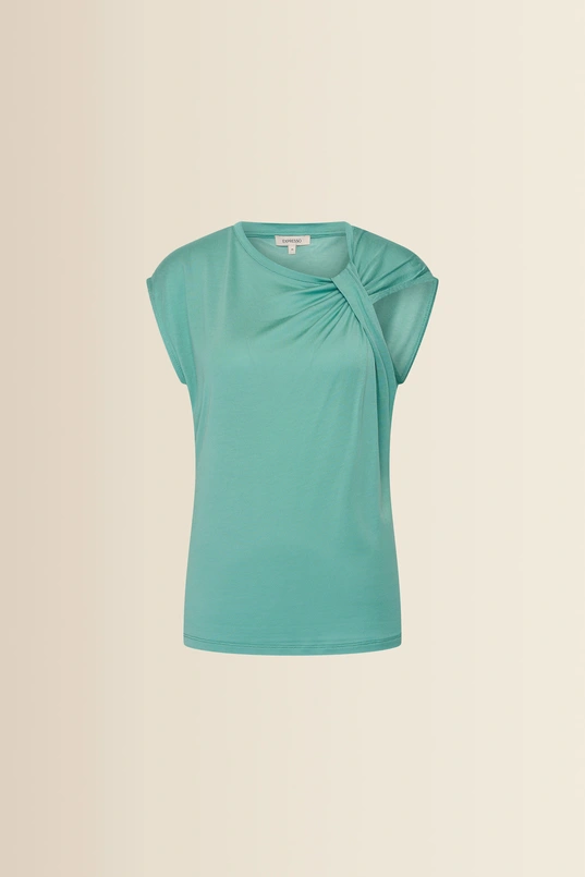 Top met plooidetail