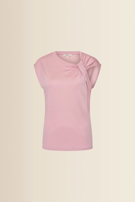 Top met plooidetail