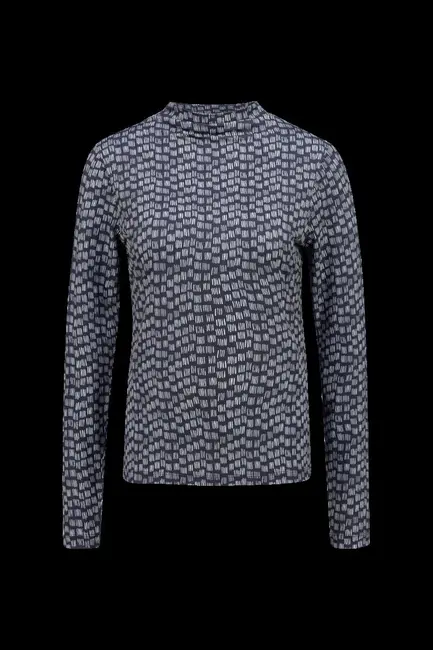 Top met print