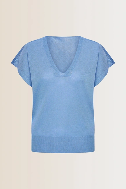 Top met V-hals