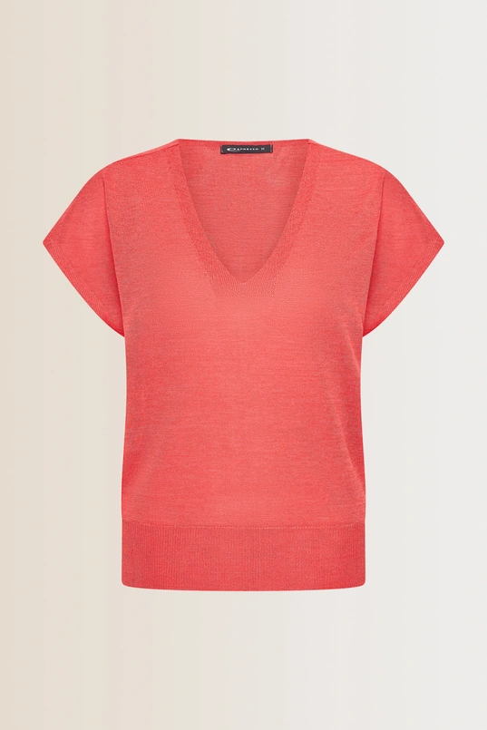 Top met V-hals