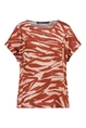 Top met zebraprint