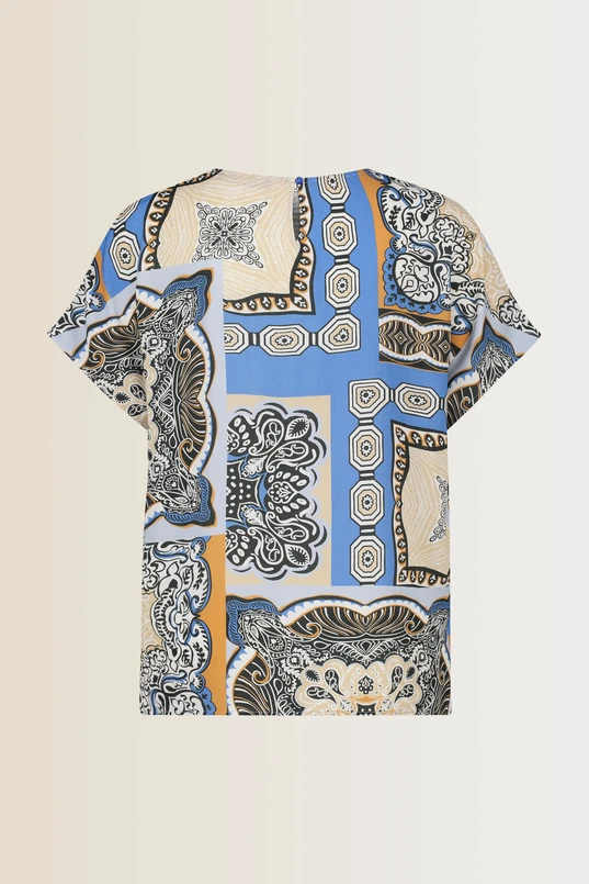 Top multicolour print
