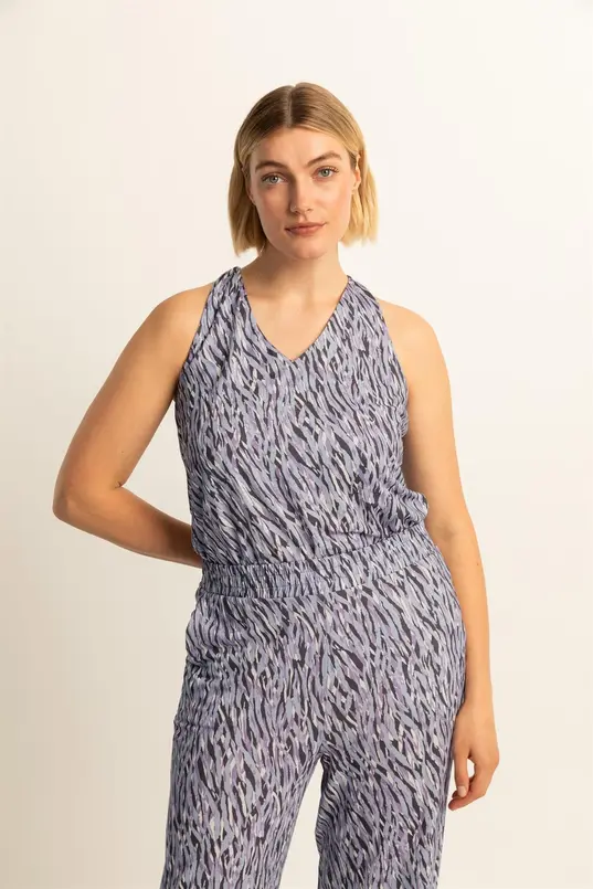 Top multicolour print