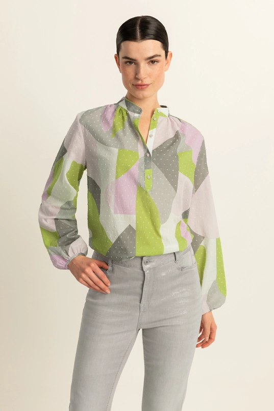 Top multicolour print