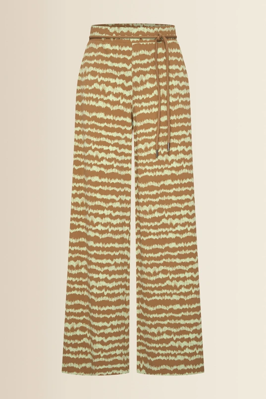 Travelbroek met ceintuur