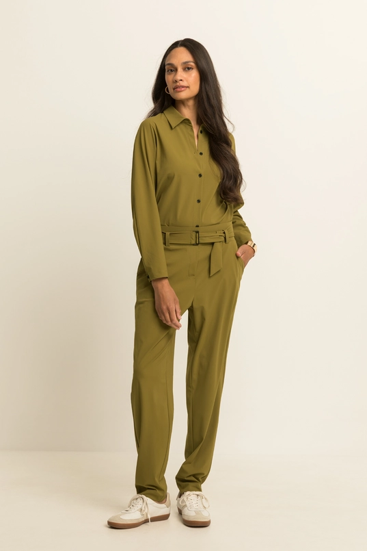 Travelbroek met ceintuur