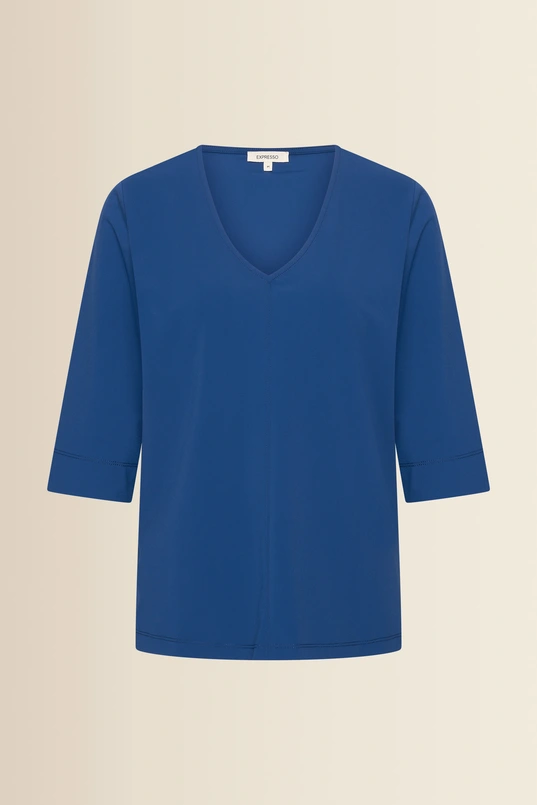 Traveltop met V-hals