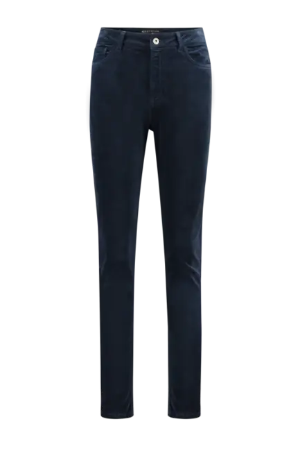 Velours 5-pocket skinny
