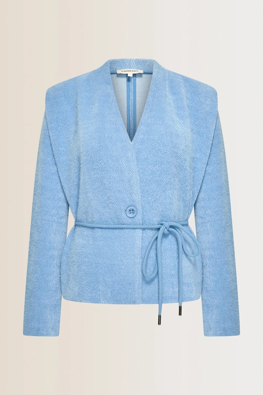 Vest met ceintuur
