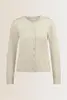 Vest met ronde hals