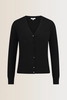 Vest met V-hals