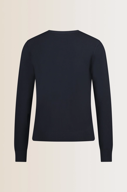 Vest met V-hals