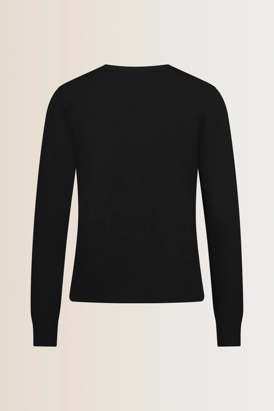 Vest met V-hals