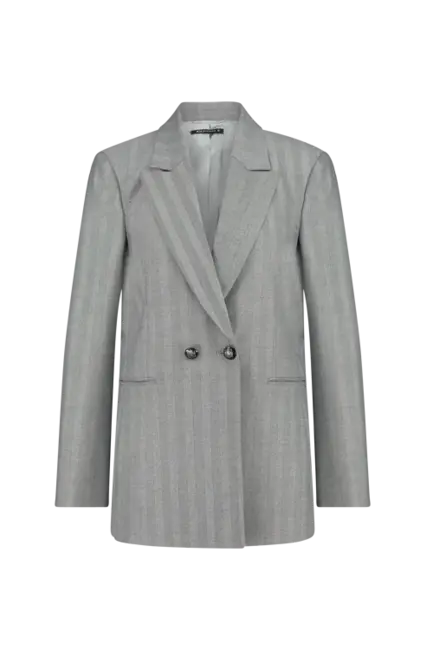 Visgraat blazer