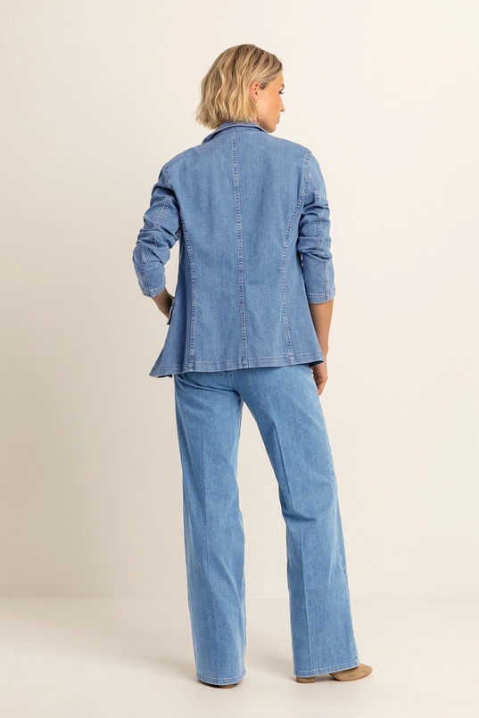 Wide leg jeans