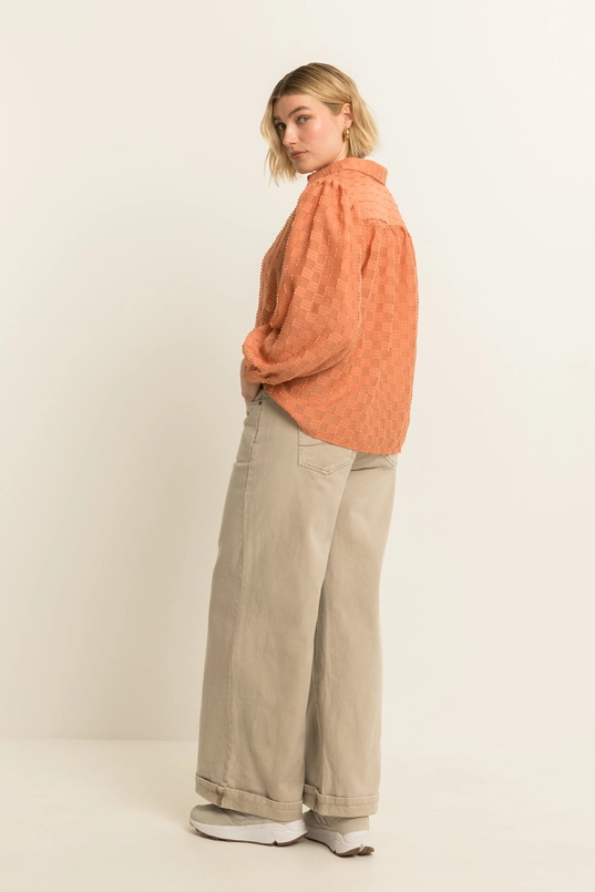 Wide leg jeans