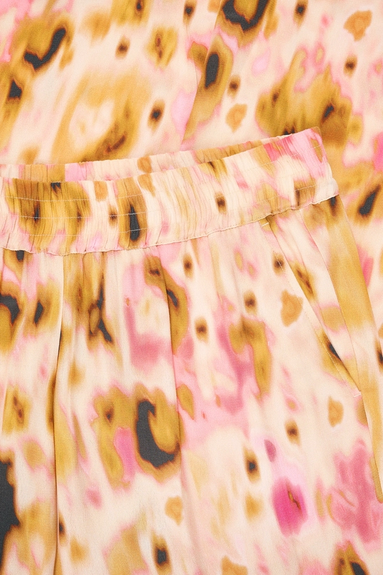 Wijde broek met print