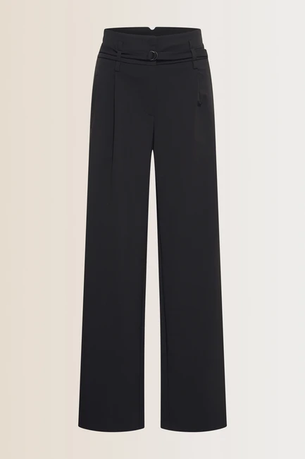 Wijde travel broek