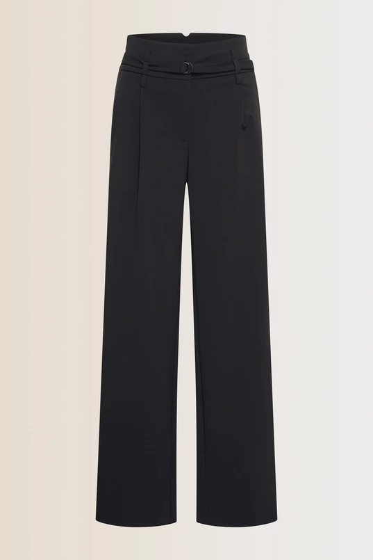 Wijde travel broek