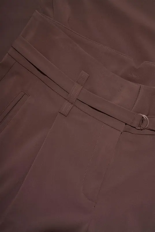 Wijde travel broek