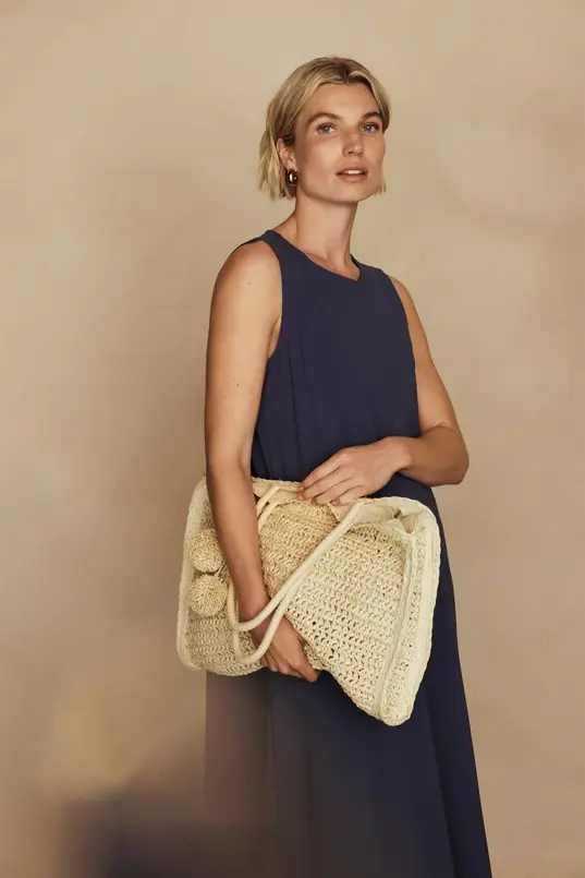 Wijde travel jurk