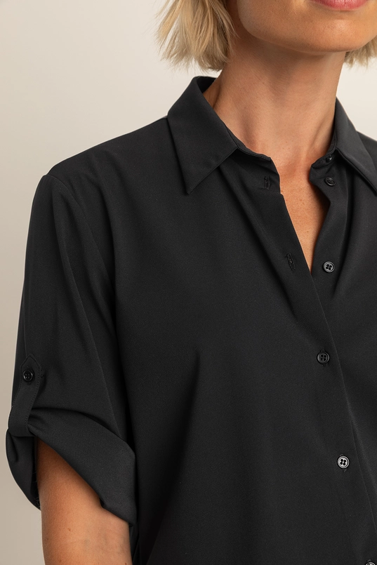 Wijde travelblouse