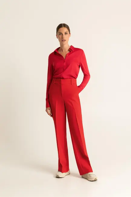 Wijdere broek